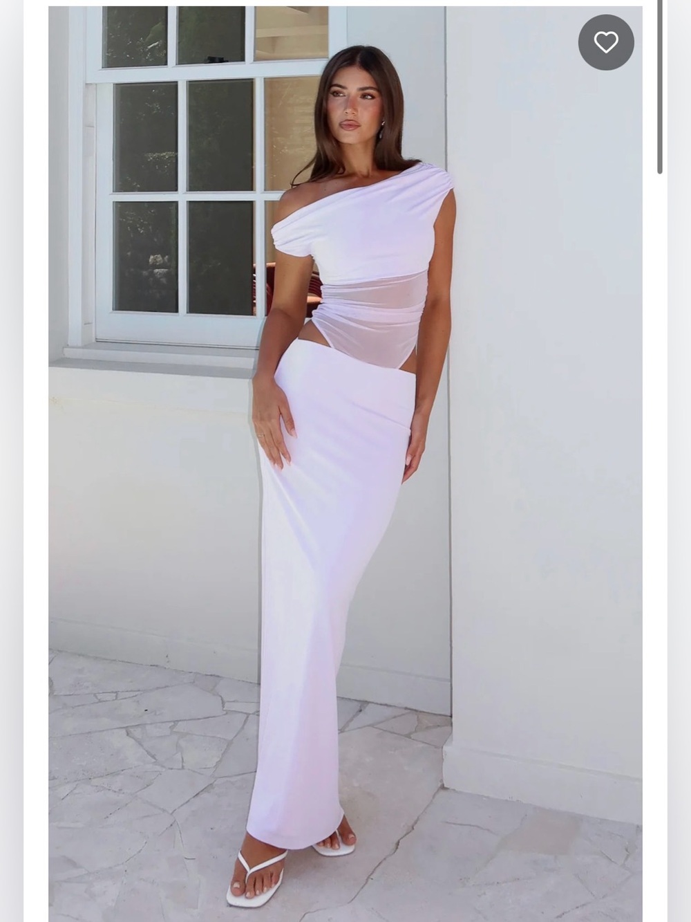 WHITE FOX Girls Night Maxi Dress | Baby Pink